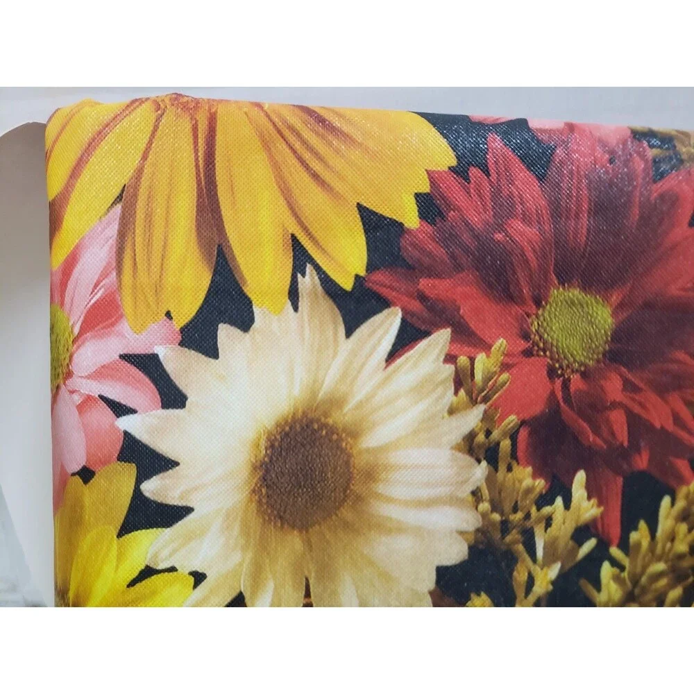 Vinyl Flannel Back Tablecloth 52